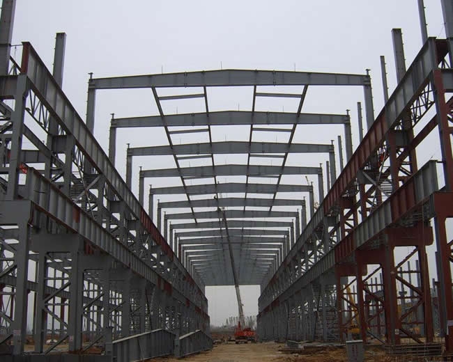 钢结构厂房施工